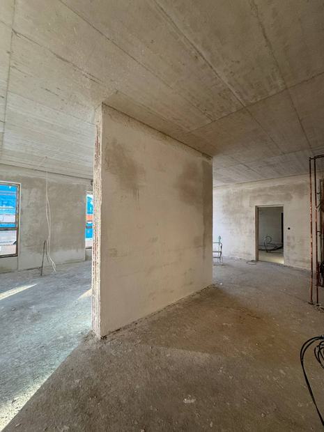 Mateřská škola, Rychnov nad Kněžnou — omítnutá příčka